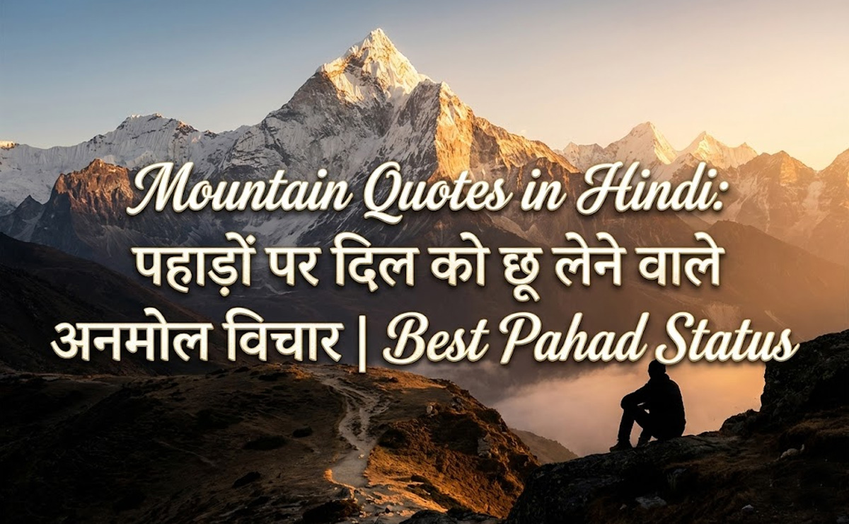 Mountain Quotes