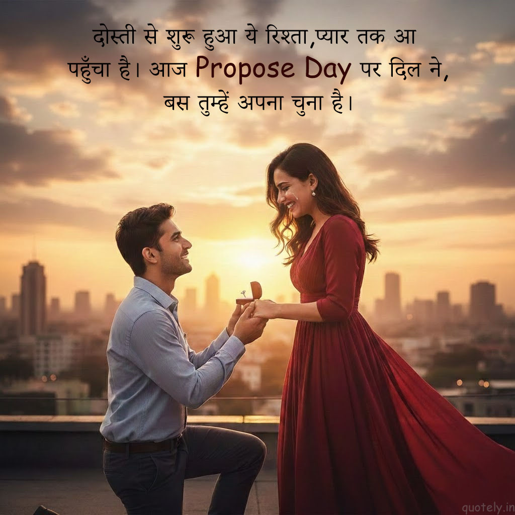 Propose Day Wishes 2026 in Hindi