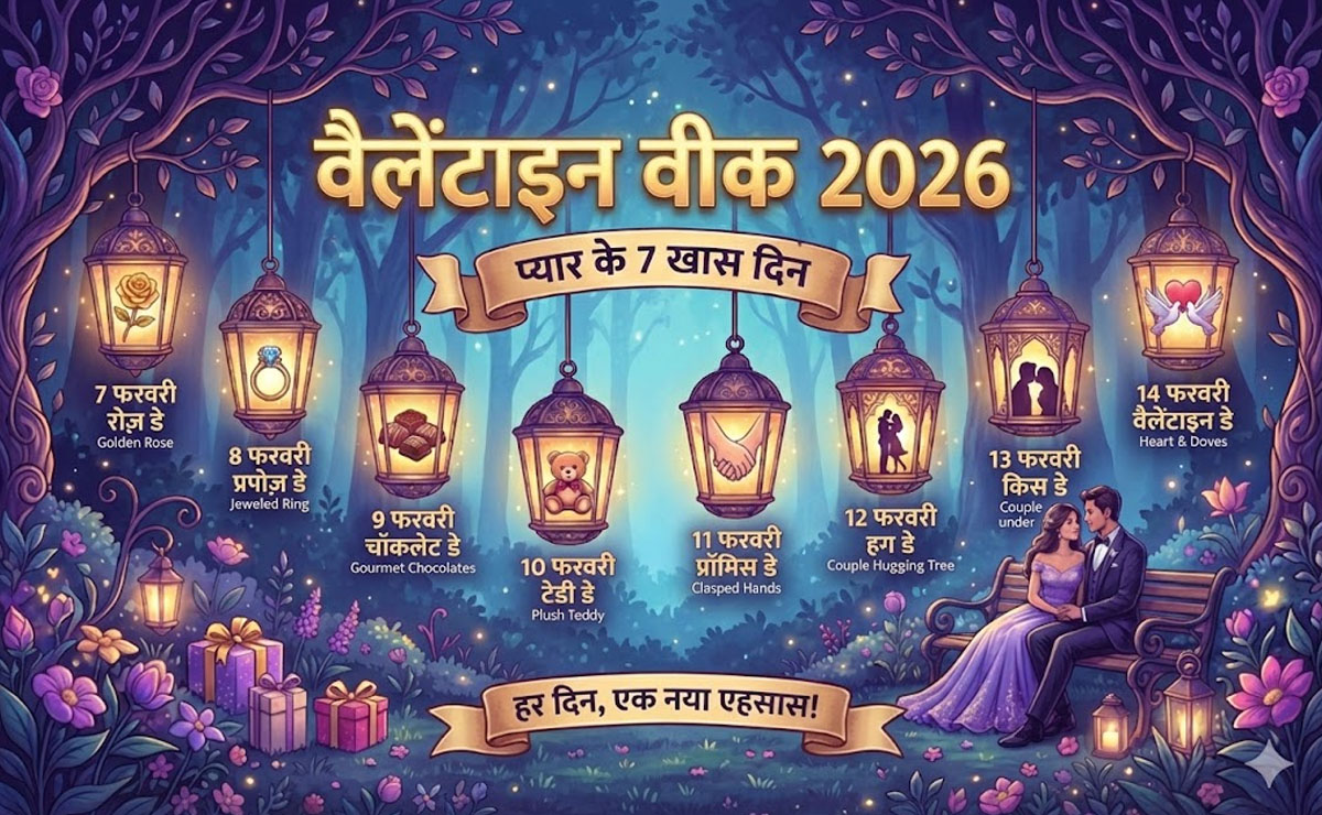 Valentine Day Week List 2026