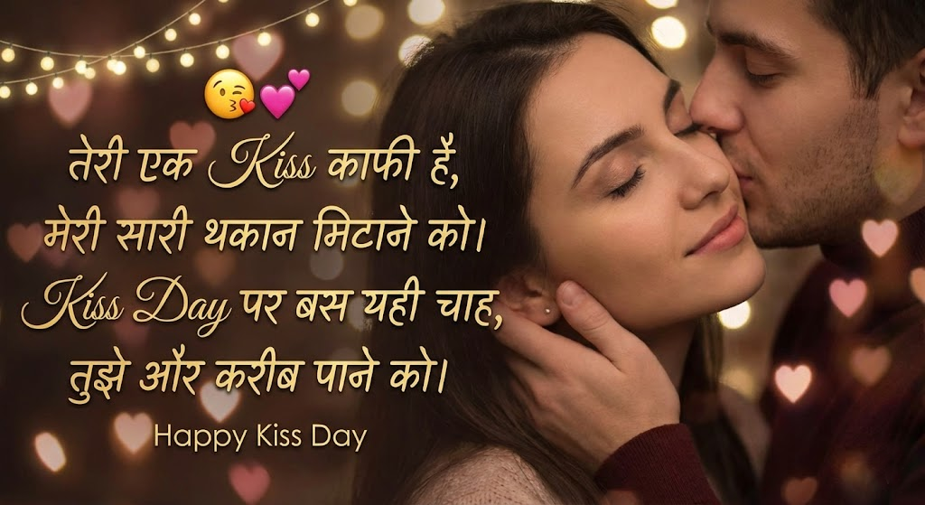 Kiss Day 2026 Wishes in Hindi
