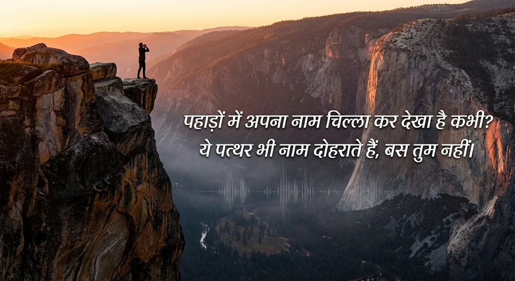 Mountain Quotes - Goonj