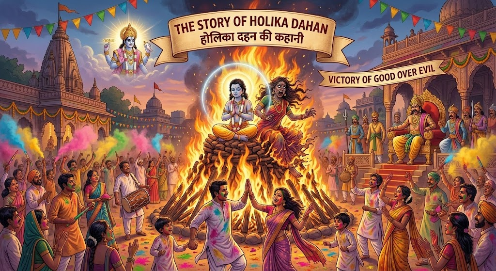 Holi 2026 - Story of Holika Dahan