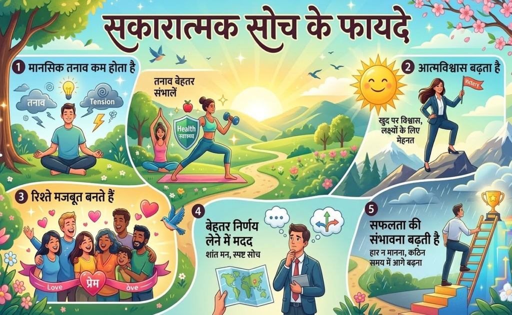 सकारात्मक सोच के फायदे