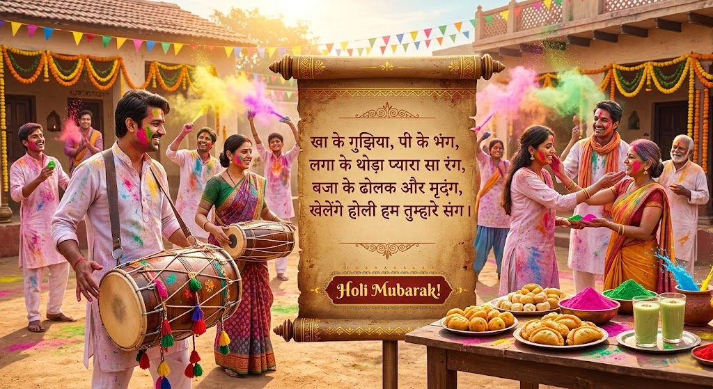 Happy Holi Wishes 2026 Image