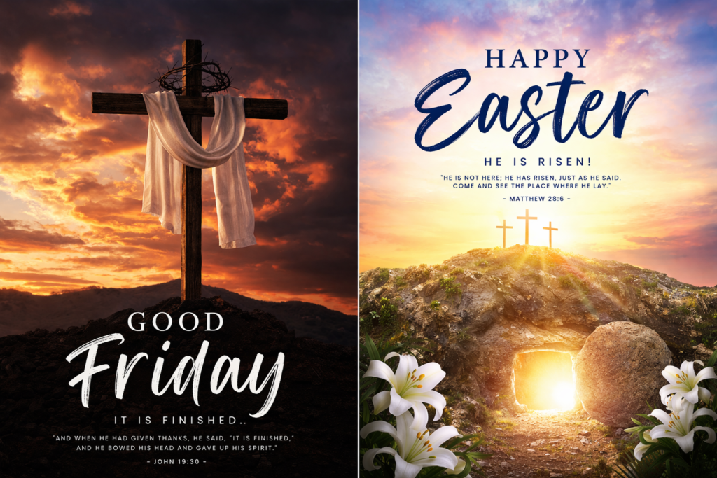 good friday and easter 2026